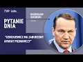 Lagu Sikorski ostro: Cenckiewicz ma zaburzony aparat poznawczy  | PYTANIE DNIA