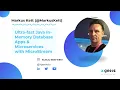 Ultra-fast Java In-Memory Database Apps Microservices with MicroStream