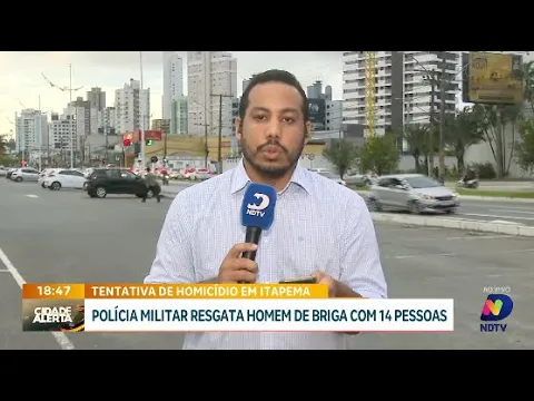 Polícia Militar resgata homem após tentativa de homicídio envolvendo 14 pessoas em Itapema