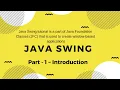 java swing in hindi part 1 Introduction