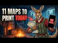 Print These 11 Maps Tonight Your Phone Won t Find Them When the Internet Dies