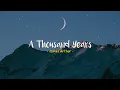 Download Lagu A Thousand Years - James Arthur [Speed Up] | (Lyrics \u0026 Terjemahan)