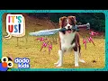Download Lagu Sword Dog And Stick Dog Will Conquer The World! | Dodo Kids | It's Me!