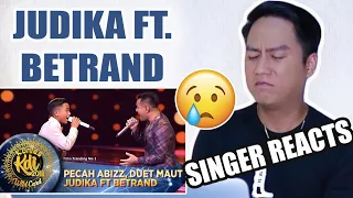 Download SINGER REACTS to Judika Ft. Betrand Peto - Jikalau Kau Cinta MP3