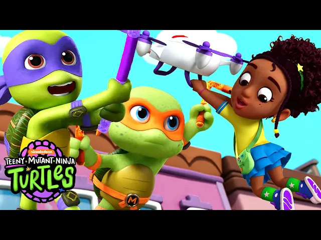 TEENY MUTANT NINJA TURTLES | Episode 3: April's Runaway Skyflyer   | Full Episode