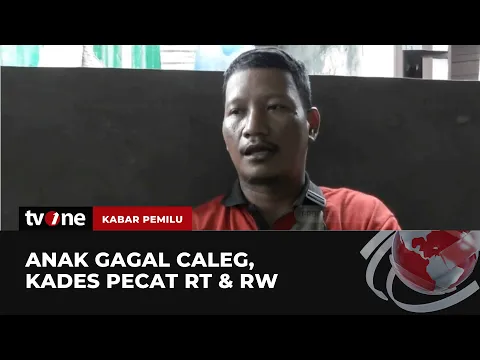 Gegara Anak Gagal Caleg, Kepala Desa Pecat RT & RW