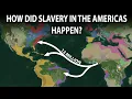 THE HISTORY OF SLAVERY IN AMERICA MAPPED