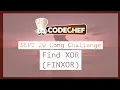 Find XOR FINXOR Editorial SEPT 20 Long Challenge CodeChef Competitive Programming