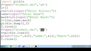 Operations on Binary Files in Python