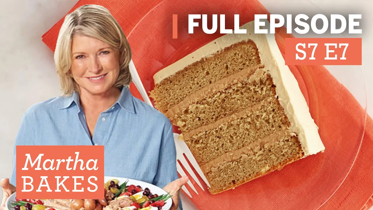 Martha Stewart Makes Caramel Cake and 2 Other Favorites | Martha Bakes S7E7 "Gulf"