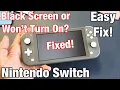 Nintendo Switch Black Screen or Won t Turn On 2 Easy Fixes