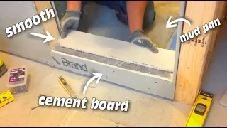 Master BATHROOM | Mud Pan & Cement Board