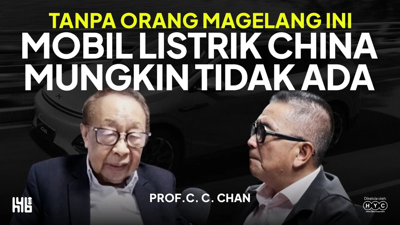 BANGGA,  INI ORANG INDONESIA YANG IKUT ANDIL PEMBUATAN MOBIL LISTRIK CHINA. - Prof. CC Can