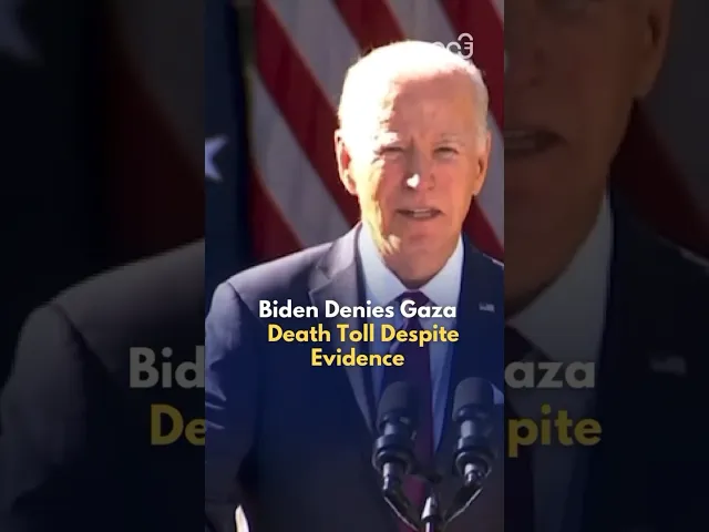 ⁣President Joe Biden casts doubt on the civilian de.ath toll in Ga.za.