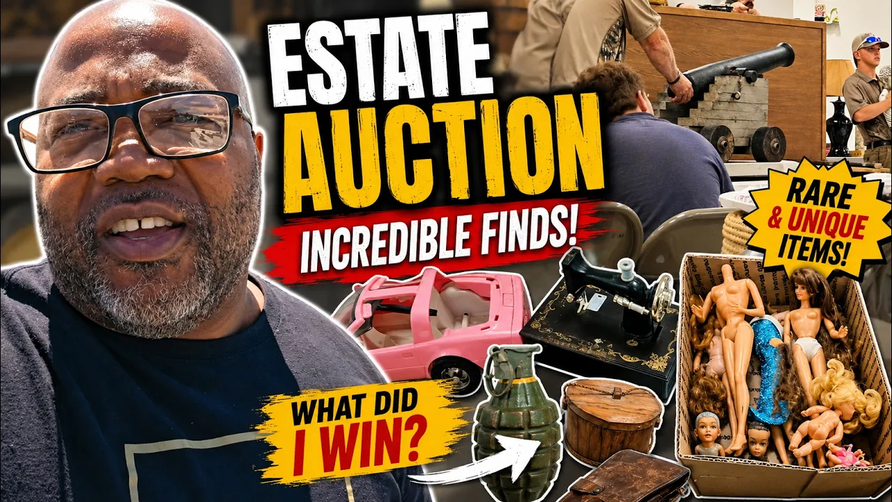 They Had NO IDEA What This Was Worth! Live Estate Auction Bidding
