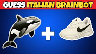 🧠 Guess Italian and Indonesian Brainrot by Emojis 😄| Tung Tung Sahur, Sigma Boy, Orcalero, Tralalero