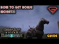 CONAN EXILES ISLE OF SIPTAH HOW TO GET HORSE MOUNTS - HORSE MOUNT LOCATIONS