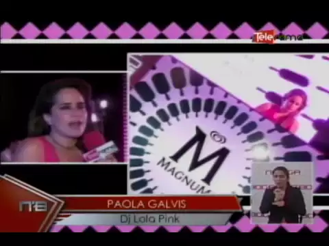 Performance de DJ Lola Pink lanzamiento Pink & Black