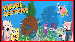 Download ATUN \u0026 MOMON BANGUN RUMAH SPONGEBOB \u0026 SQUIDWARD DALAM AIR !! Feat @sapipurba Minecraft RolePlay MP3