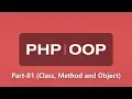OOP - Part-01 Class Method and Object