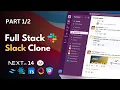 Build a Real-Time Slack Clone With Nextjs React Tailwind Auth js Part 2024