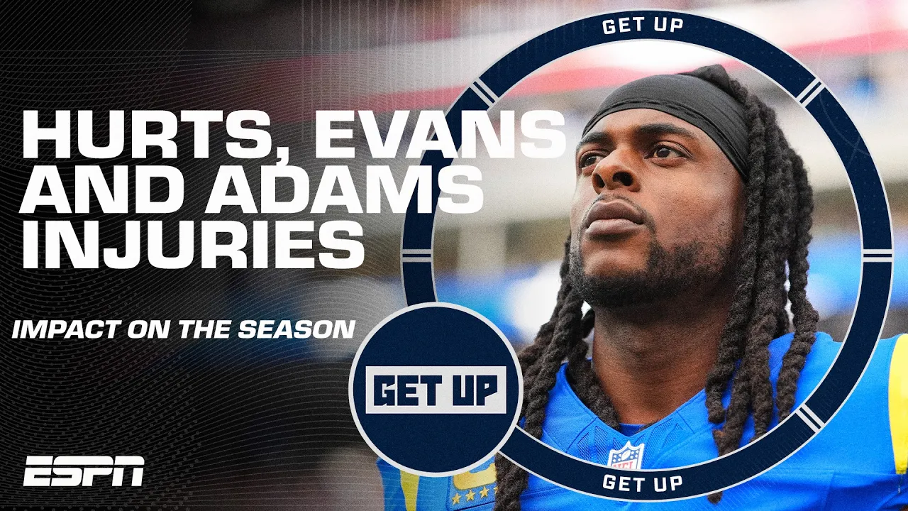 Discussing Jalen Hurts, Mike Evans and Davante Adams injury impact | Get Up