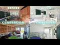 Classroom Makeover Room Transformation DIY Class Room Design