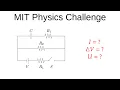 MIT Physics RC Circuit Problem Explained Capacitor Voltage Current Energy
