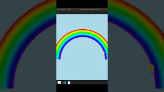Drawing Rainbow with Python Turtle
