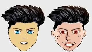 عمل مبالغة كرتونية للعين وطريقة تسجيل صوت كرتوني موهو12 