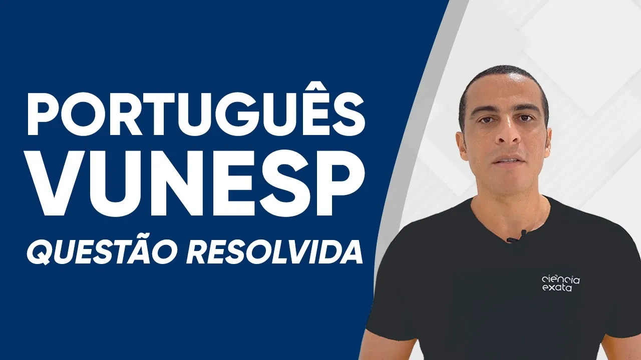 QUESTÃO DE CONCURSO - COLOCAÇÃO PRONOMINAL (VUNESP)