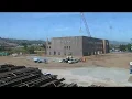 Time Lapse Tilt-Up of Walls at New Sharp Rees-Stealy Santee Medical Center in San Diego