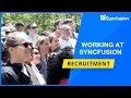 Working at Syncfusion