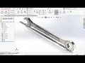 Design a Spanner Use Solidworks