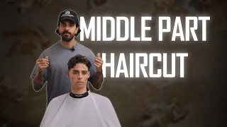 Mastering The ART Of Middle Part Haircuts With SIMPLE Steps