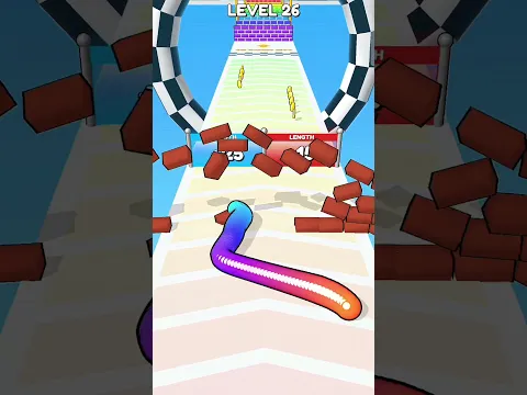 Gummy Worm. go level 26 #shorts
