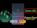 Unity-Bolt Extra Life with Rewarded Ad - Bolt Tutorial