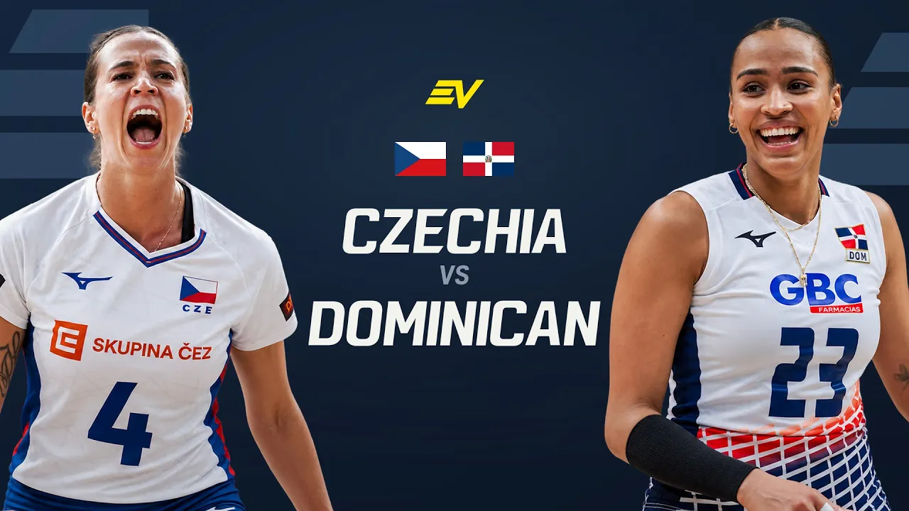 Czechia vs Dominican Republic Epic Volleyball Battle Highlights