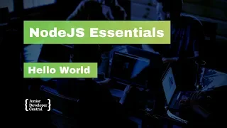 NodeJS Essentials 03 Hello World