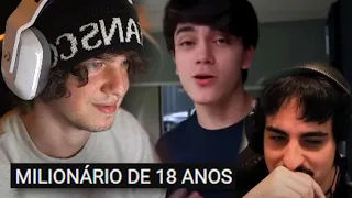 Como é um milionário de 18 anos