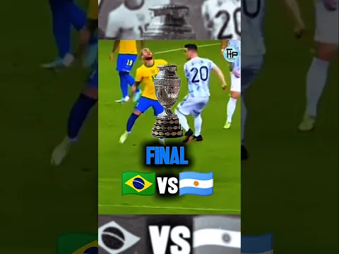 Neymar Vs Argentina 🐐 #messi #neymar #football #shorts