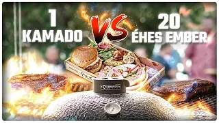 Kamado4u - 20 fős vacsora 1 kamadóval