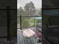 Large hail pounds parts of South Dakota