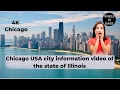 Lagu Chicago USA city information video of the state of Illinois