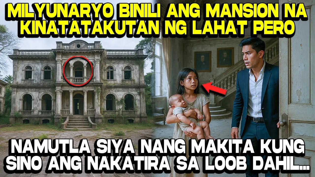 Outline Video Milyunaryo Binili ang Mansion na Kinatatakutan ng Lahat Pero...