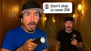 Staying at The MOST Haunted Hotel in Savannah Georgia INSANE Night