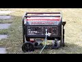Harbor Freight Predator Generator 4375 Max Running Watts 6 5 HP 212cc