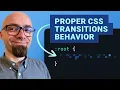 Enable NEW CSS Transitions Behavior
