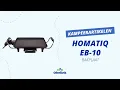Homatiq EB-10 bakplaat | Productvideo | Obelink