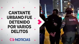 ARMAS Y DELITO SEXUAL: Detienen a cantante urbano investigado por amenazas de muerte - CHV Noticias